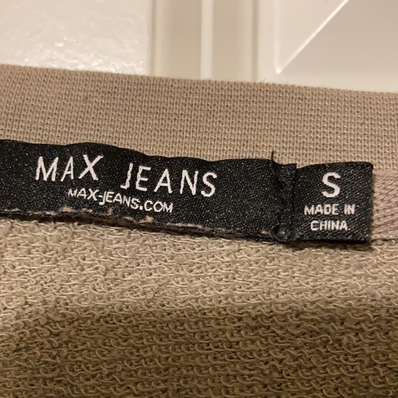 Max Jeans Camo Print Beaded Sweatshirt. sizeS - Picture 5 of 7